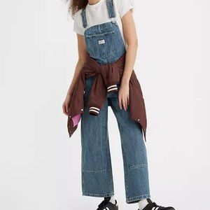 Levi's Premium BAGGY HIGHWATER WOMEN'S OVERALLS SZ Small